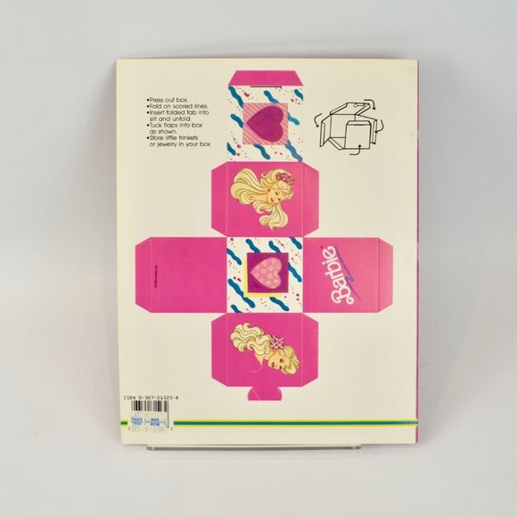 Golden Barbie Paper Doll 1523-2 1990 Uncut - Picture 2 of 3